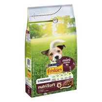 FRISKIES Cane Crocchette Vitafit Mini Menu NutriSoft con Manzo