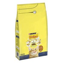 FRISKIES Gatto Crocchette Sterilizzati con un gustoso mix di Pollo e Tacchino e con Verdure