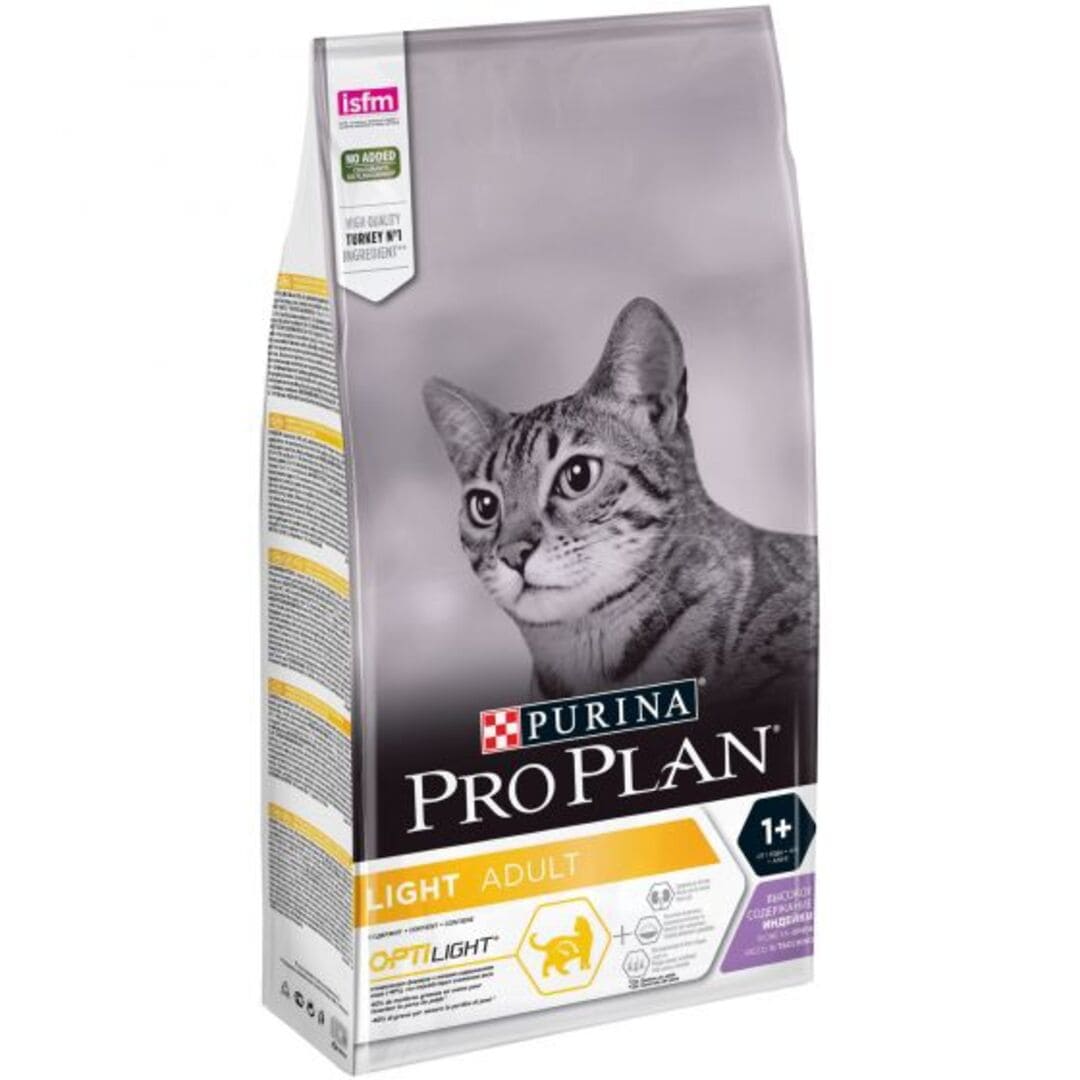 PURINA® PRO PLAN® LIGHT Adult 1+ Optilight Ricco in tacchino