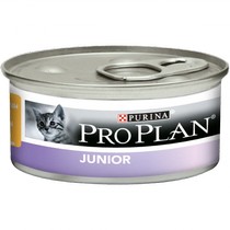 PURINA PRO PLAN Junior Gatto Mousse ricco in Pollo