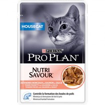 PURINA PRO PLAN NUTRI SAVOUR House Cat Gatto Pezzetti con Salmone in Salsa