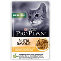 PURINA PRO PLAN NUTRI SAVOUR Sterilised Gatto Pezzetti con Pollo in Salsa