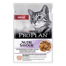 PURINA PRO PLAN NUTRI SAVOUR Adult Gatto Bocconcini con Tacchino in Gelatina