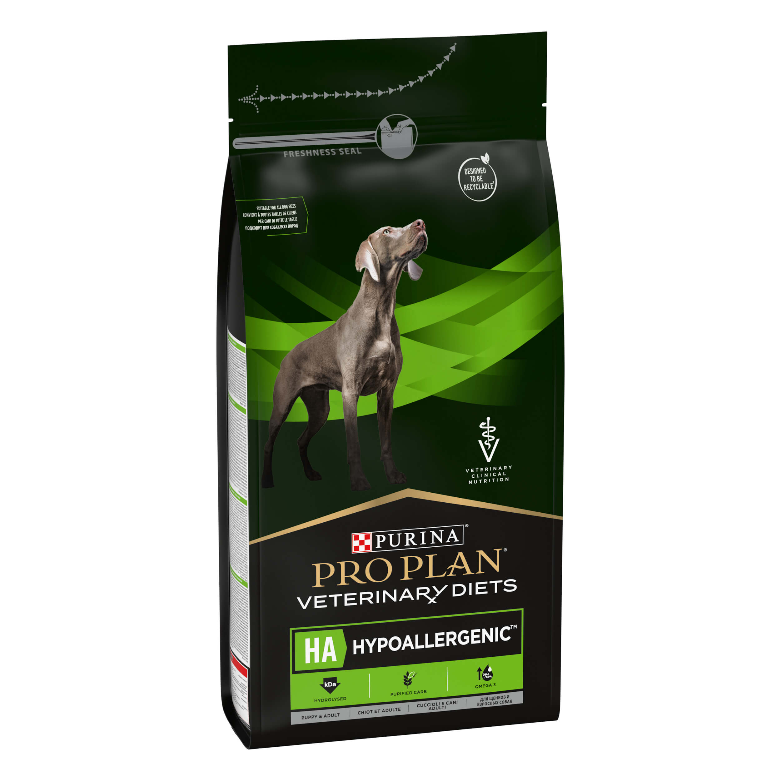 PURINA PRO PLAN VETERINARY DIETS secco cane HA Hypoallergenic