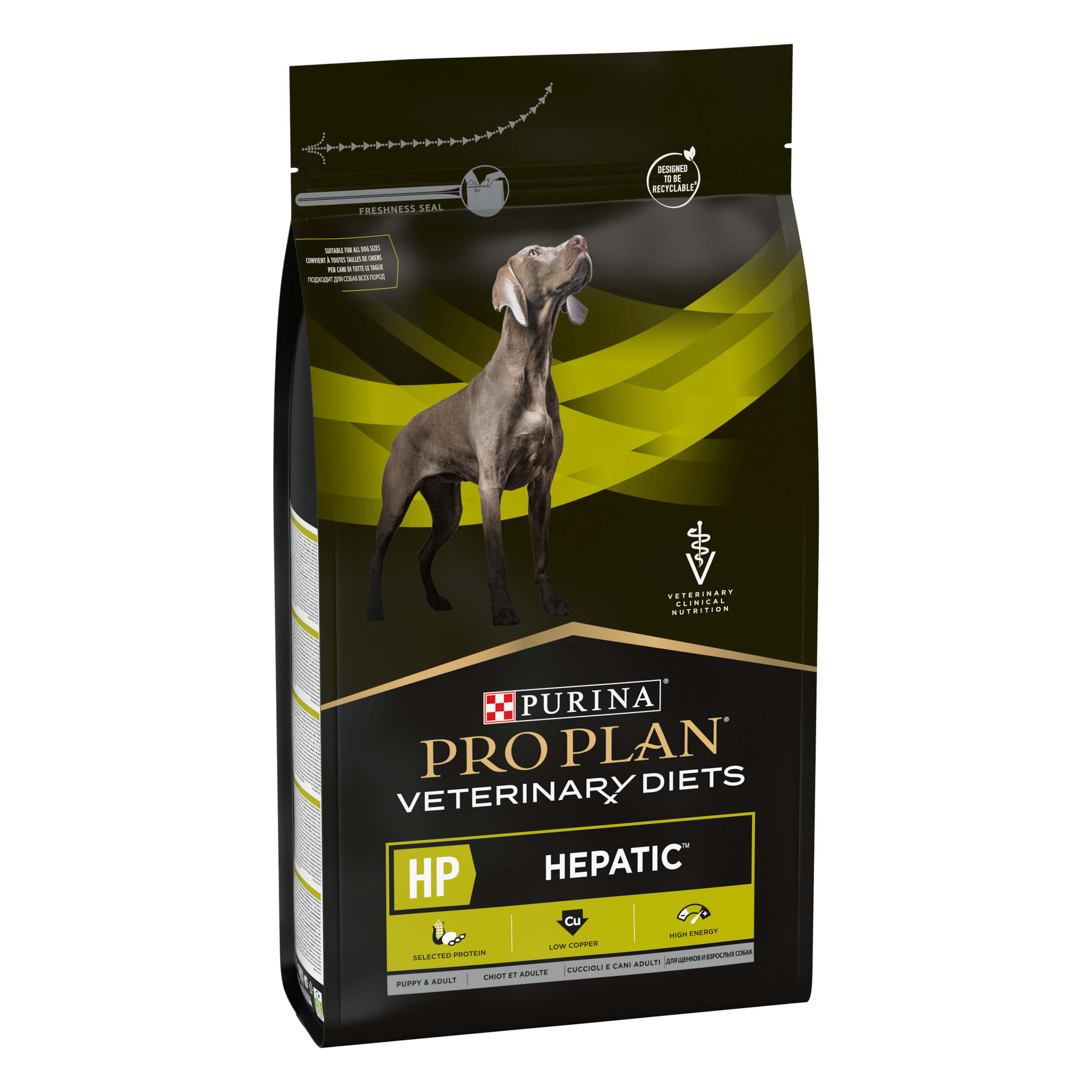 PURINA PRO PLAN VETERINARY DIETS secco cane HP Hepatic