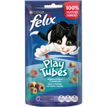 Felix Play Tubes Snacks al gusto di Pesce e Gamberetti