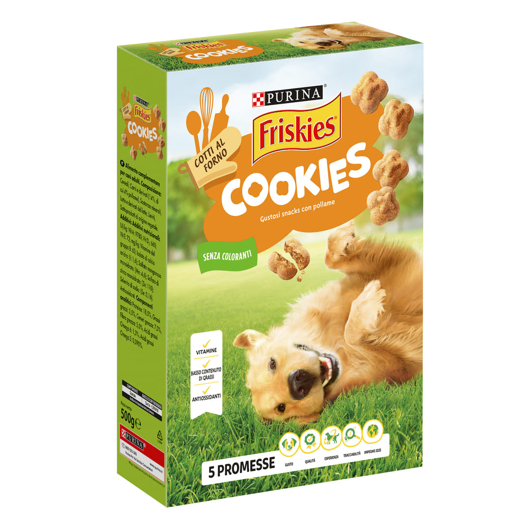 FRISKIES Cookies Biscotti per cane con Pollame