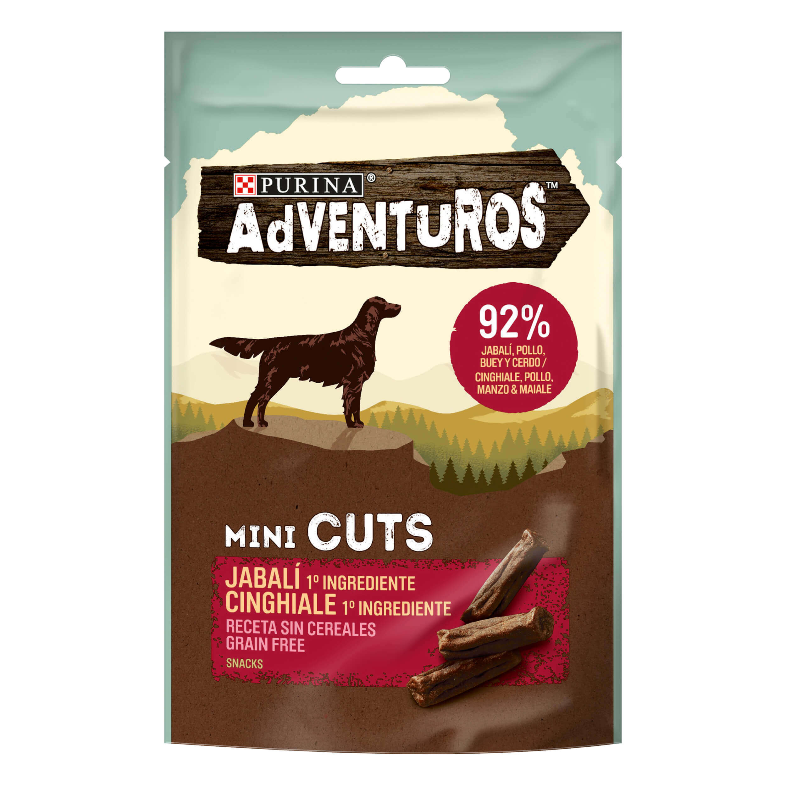 Adventuros High Meat 70g Mini Cuts Cinghiale 