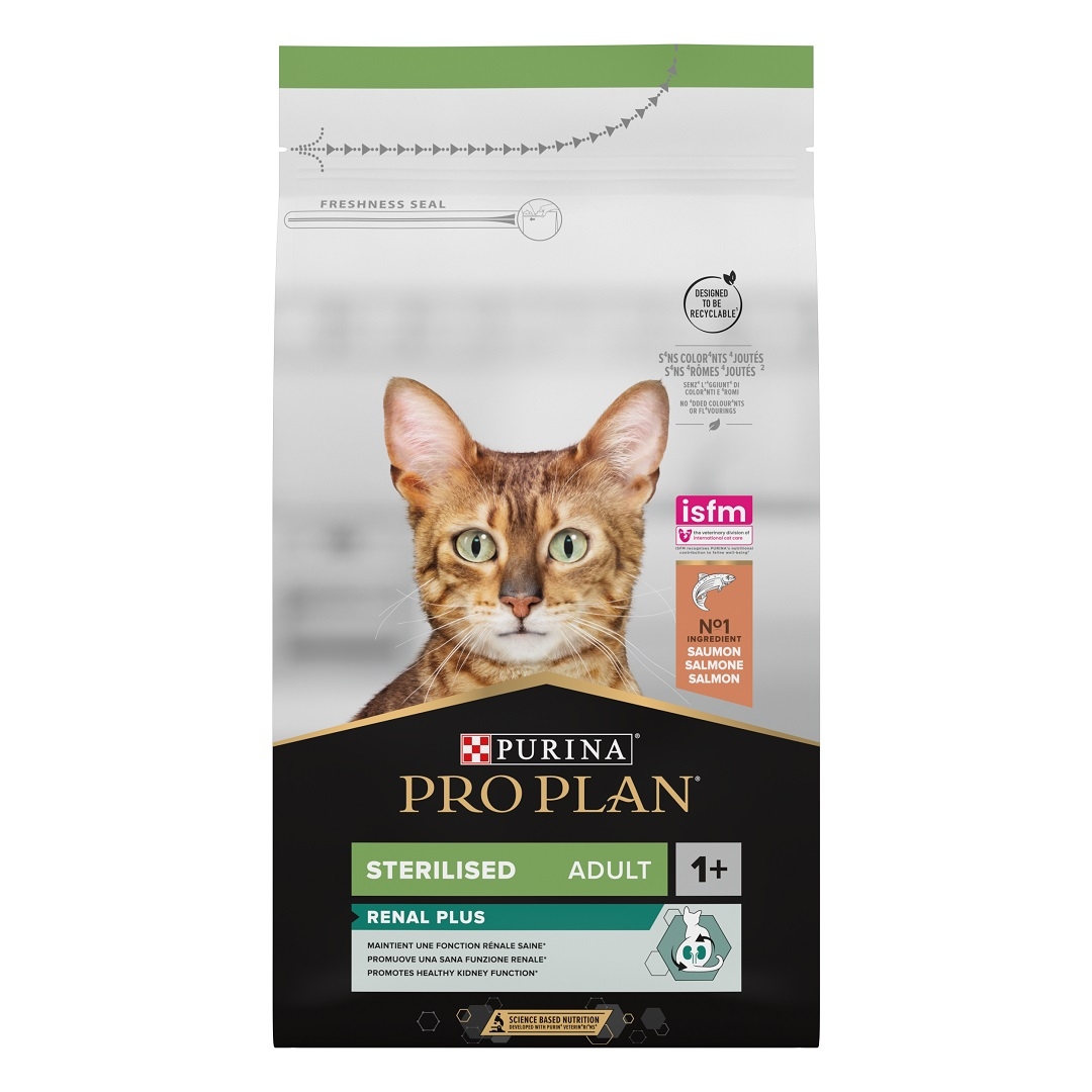PRO PLAN STERILISED ADULT 1+ RENAL PLUS RICCO IN SALMONE