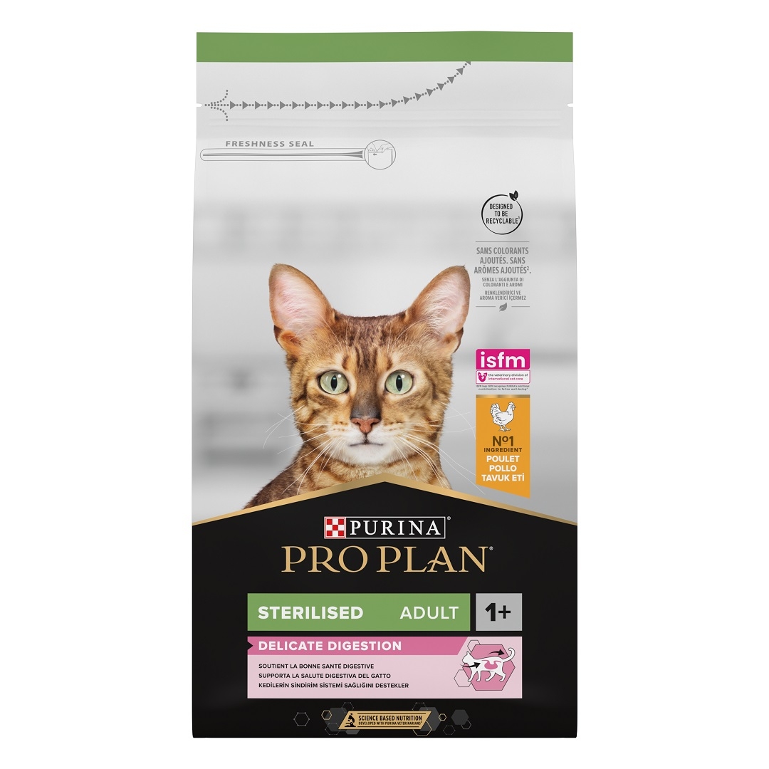 PRO PLAN STERILISED ADULT 1+ DELICATE DIGESTION RICCO IN POLLO