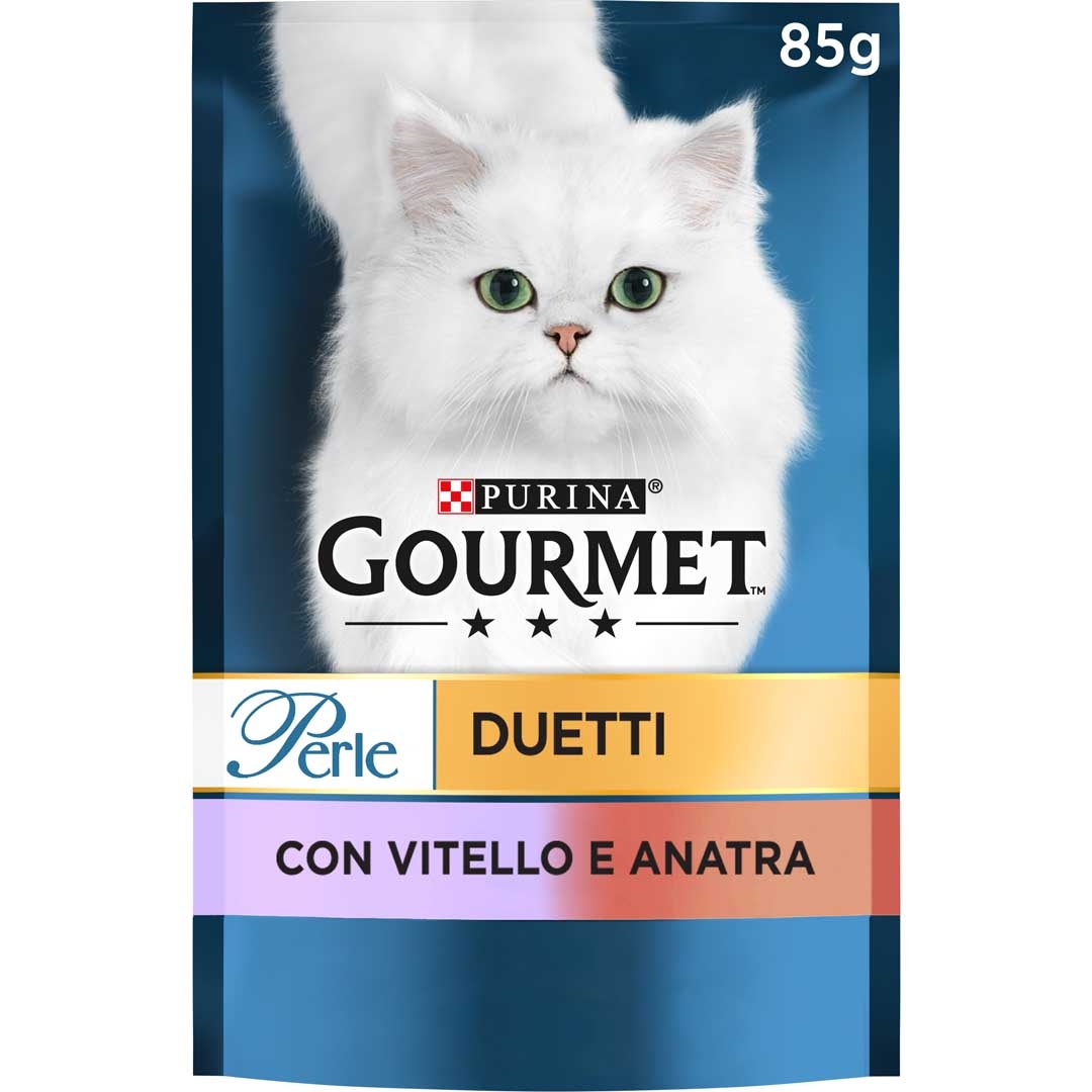 GOURMET Perle Gatto Duetti con Vitello e Anatra