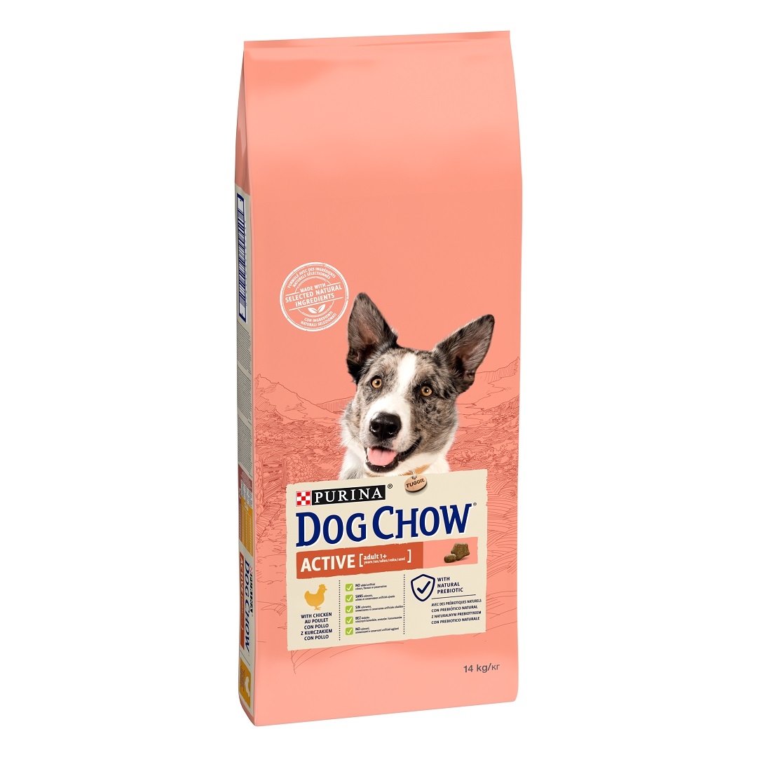 PURINA® Dog Chow® TONUS DOG CHOW Active Cane Crocchette con Pollo