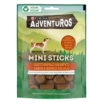 AdVENTuROS Cane Snack Mini stick al gusto Bufalo