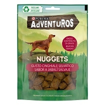 AdVENTuROS  Cane Snack Nuggets al gusto Cinghiale