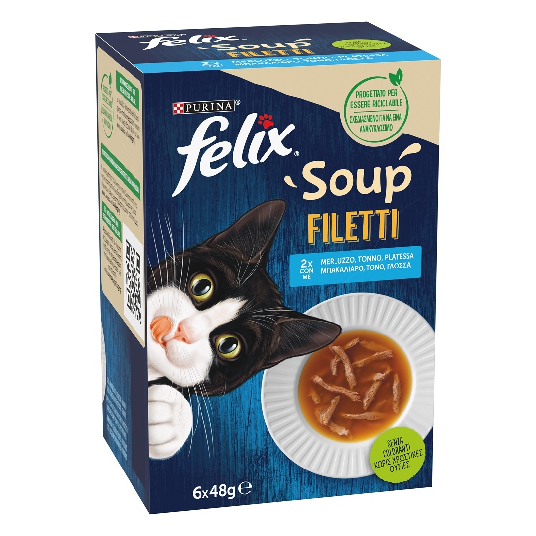 FELIX Soup Filetti Selezioni con Pesci - (Merluzzo/Tonno/Platessa)