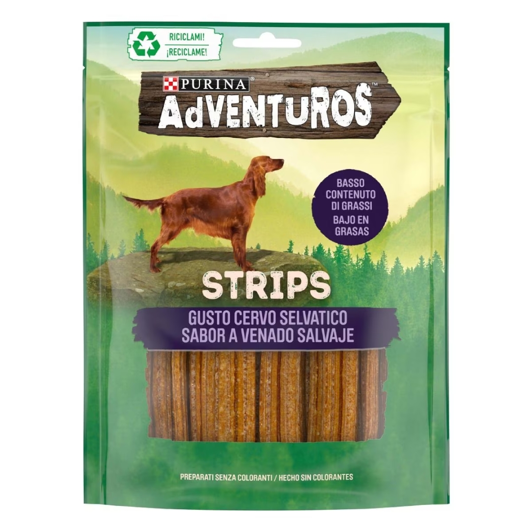 Adventuros Strips Cervo Selvatico 90g