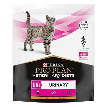PURINA PRO PLAN VETERINARY DIETS secco gatto UR Urinary St/Ox ricco in Pollo