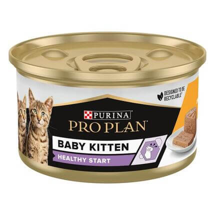 PURINA® PRO PLAN® Baby Kitten Mousse Ricco in Pollo