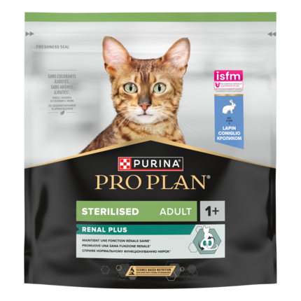 PRO PLAN STERILISED ADULT RENAL PLUS CONIGLIO