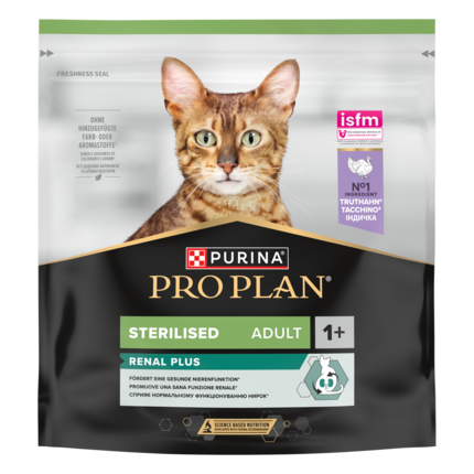 PRO PLAN STERILISED ADULT RENAL PLUS TACCHINO