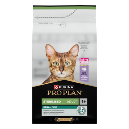 PRO PLAN STERILISED ADULT 1+ RENAL PLUS RICCO IN TACCHINO