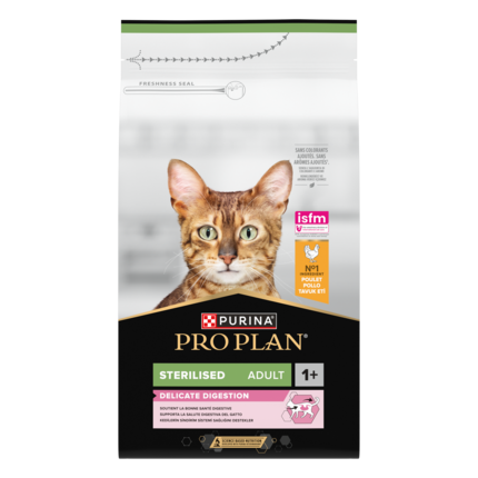 PRO PLAN STERILISED ADULT 1+ DELICATE DIGESTION RICCO IN POLLO