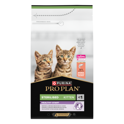 PRO PLAN STERILISED KITTEN 3-12 MESI HEALTHY START RICCO IN SALMONE
