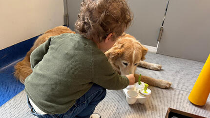 Purina e Frida’s Friends insieme per un nuovo progetto di pet therapy nel reparto di epilessia infantile e neurologia pediatr