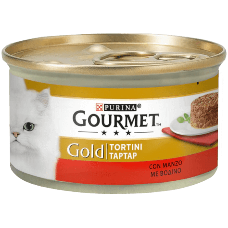 GOURMET Gold Tortini Gatto con Manzo