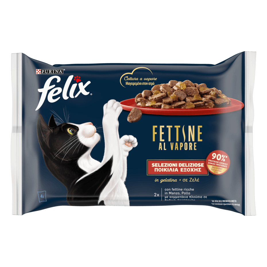 FELIX Fettine al Vapore Selezioni Deliziose - (Manzo/Pollo)