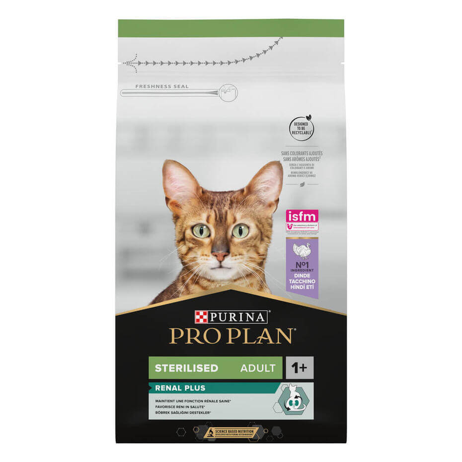 PURINA PRO PLAN Sterilised Gatto Crocchette ricco in tacchino