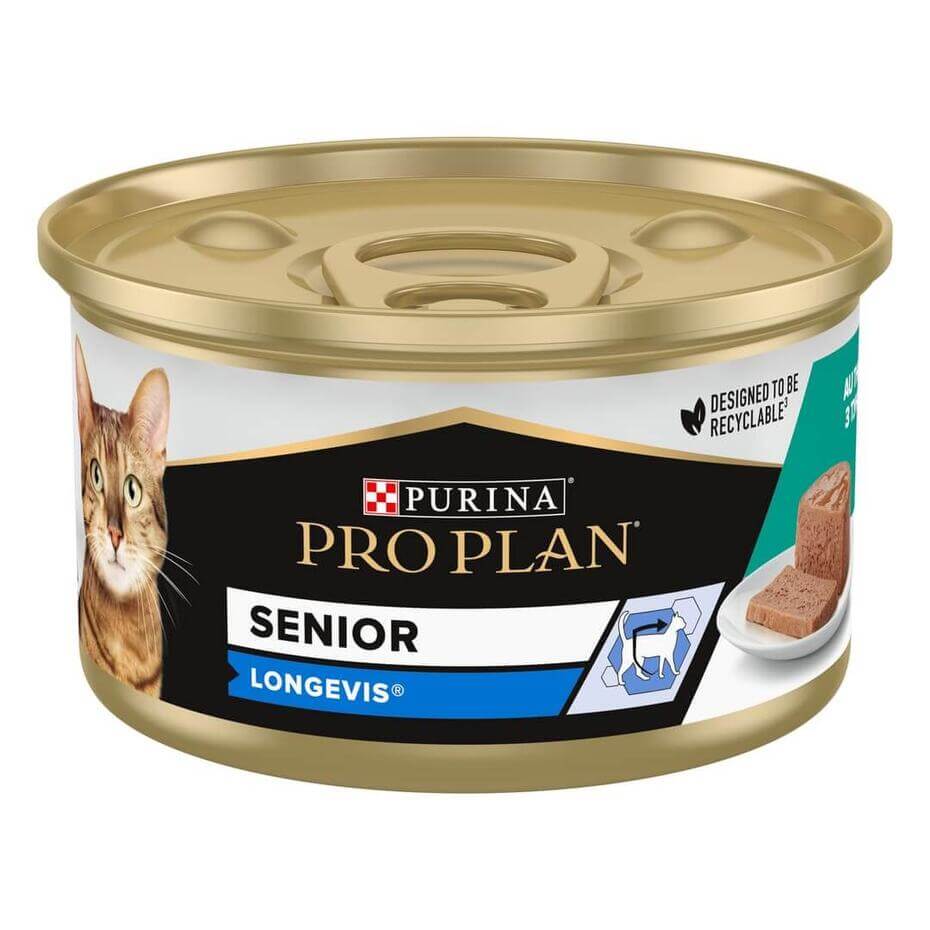 PURINA PRO PLAN Adult 7+ Gatto Mousse con Tonno