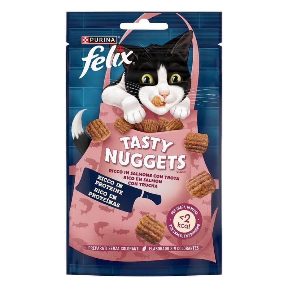 FELIX TASTY NUGGETS 50g Salmone e Trota