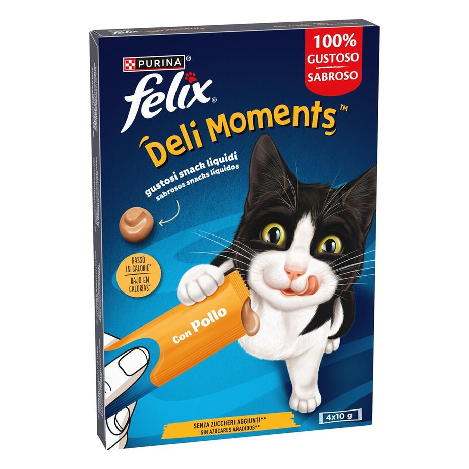Felix Deli Moments Pollo 4x10g