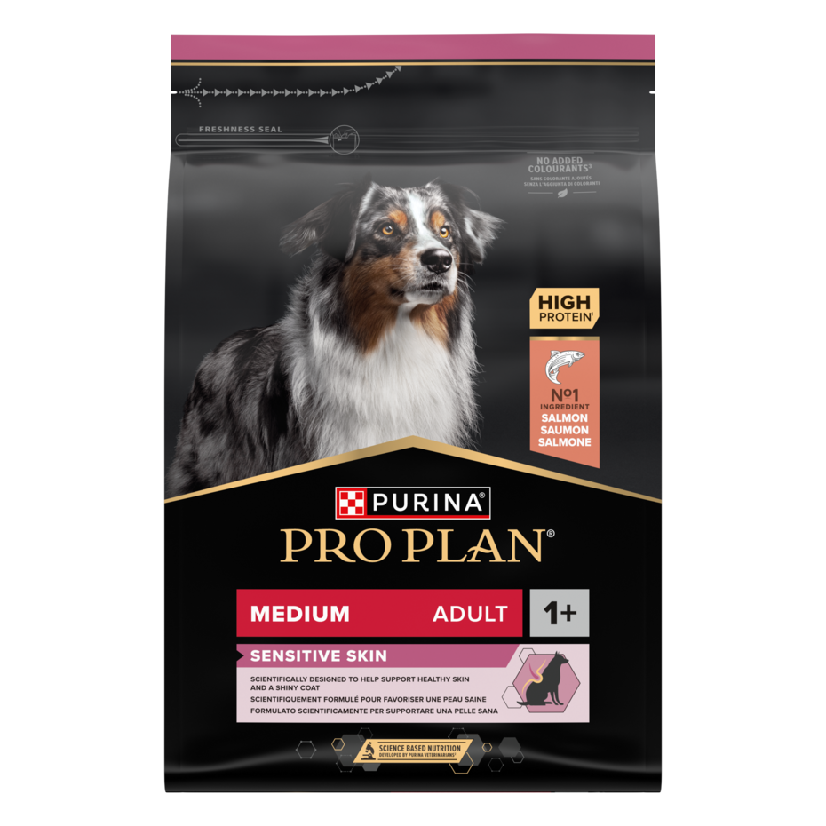 PURINA PRO PLAN MEDIUM ADULT SENSITIVE SKIN RICCO IN SALMONE