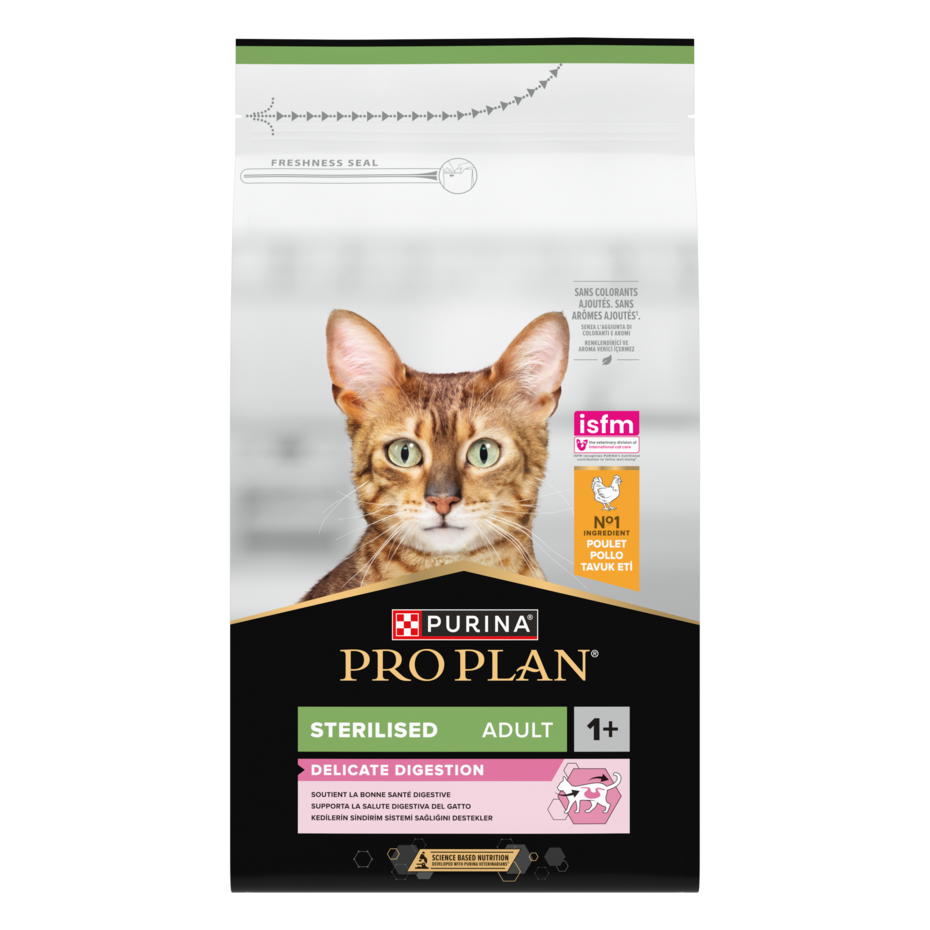 PRO PLAN STERILISED ADULT 1+ DELICATE DIGESTION RICCO IN POLLO