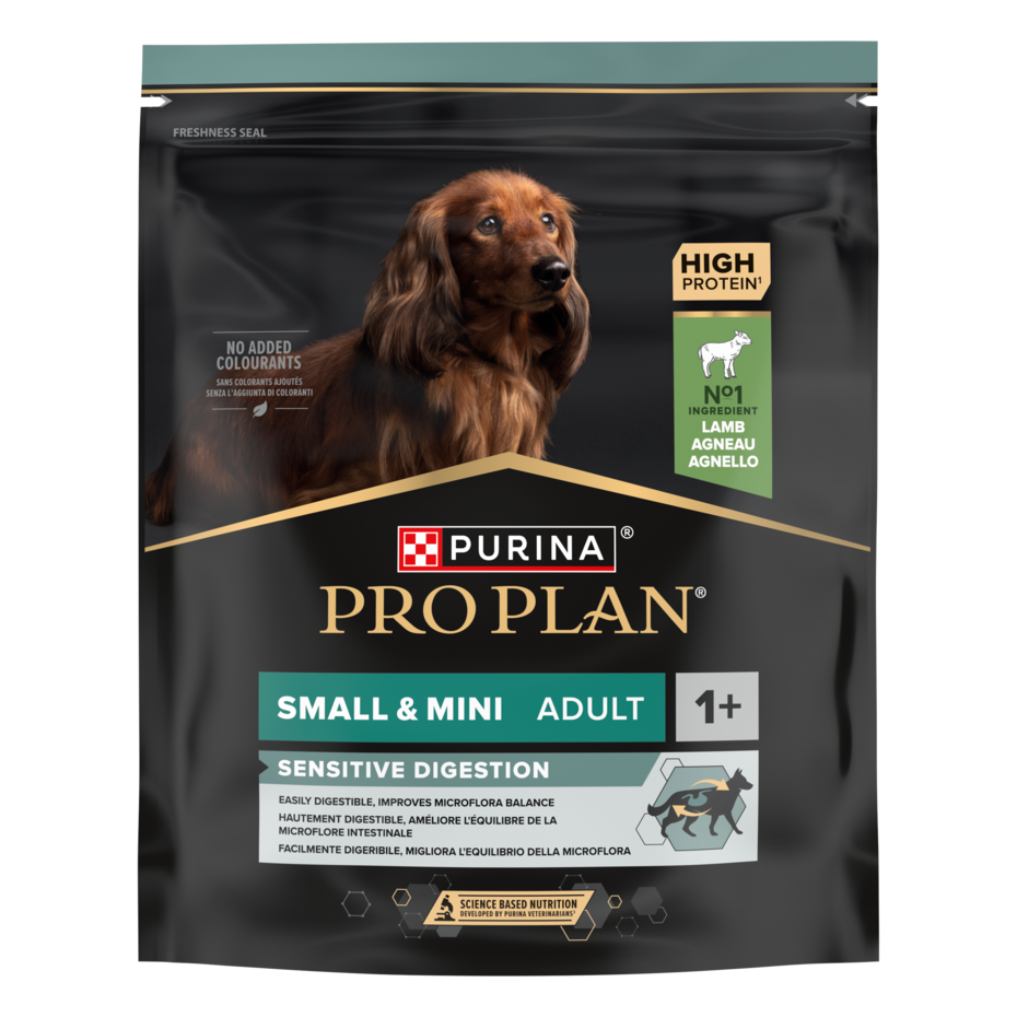 PURINA PRO PLAN SMALL & MINI ADULT SENSITIVE DIGESTION RICCO IN AGNELLO