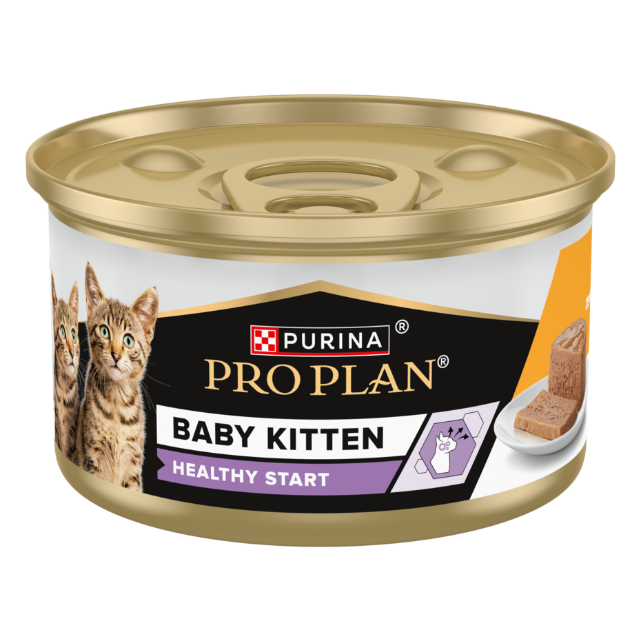 PRO PLAN Baby Kitten Mousse Ricco in Pollo 