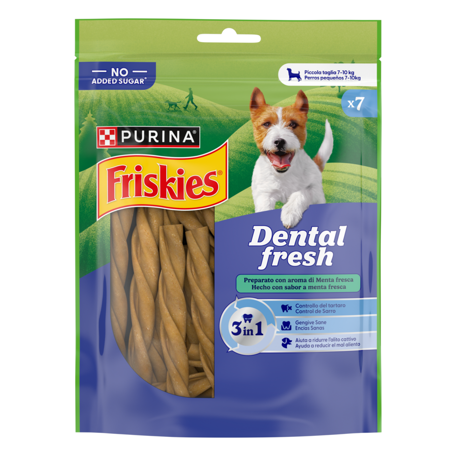 FRISKIES Dental Fresh Snack igiene orale e dentale taglia S