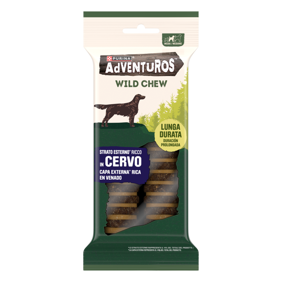 ADVENTUROS WILD CHEW - MEDIUM - GUSTO CERVO