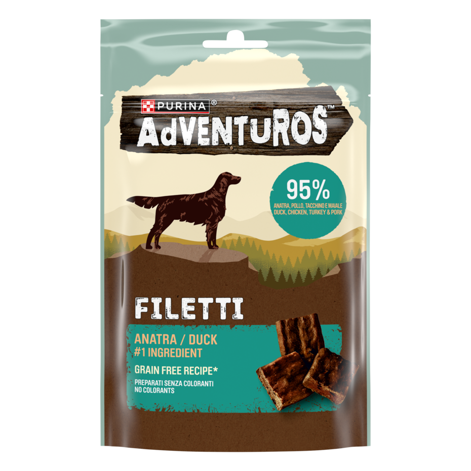 Adventuros High Meat 70g Filetti nº1 ingrediente Anatra