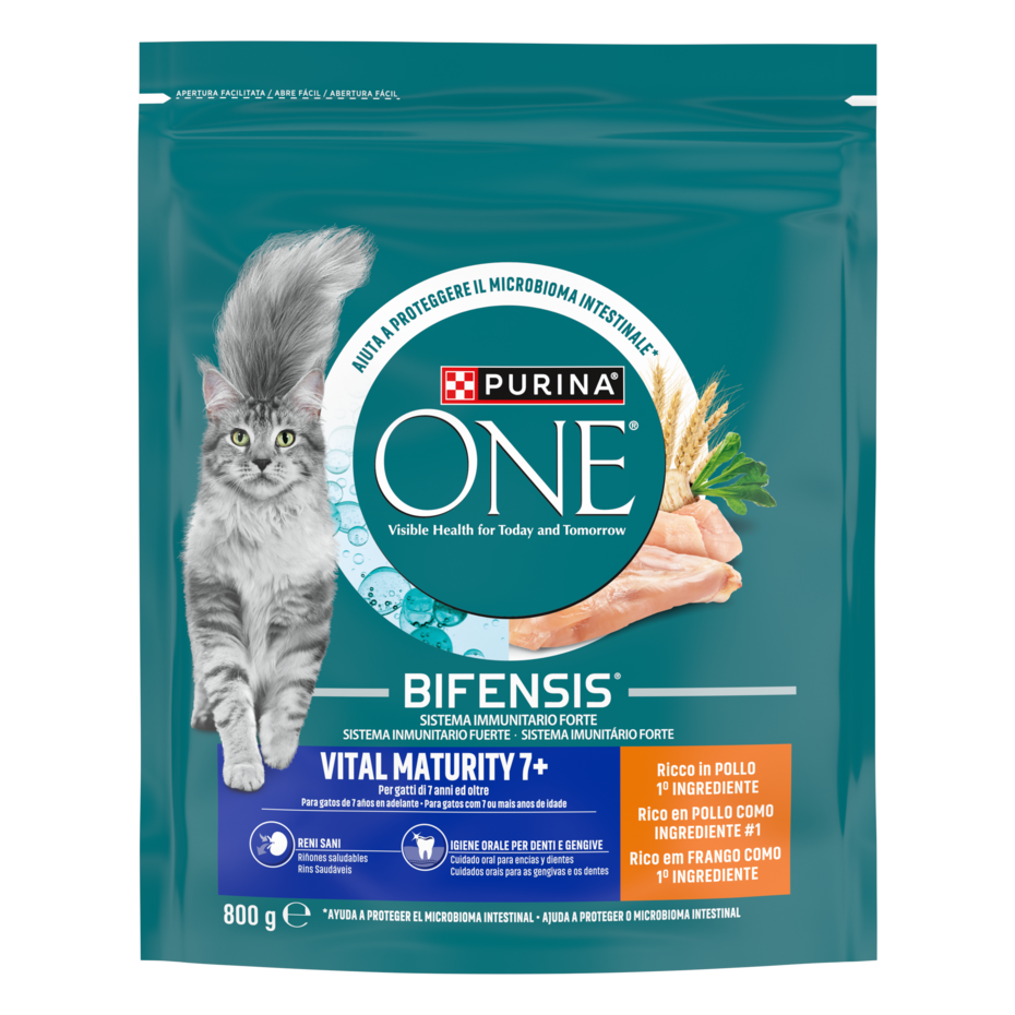 Purina ONE Vital Maturity 7+ Pollo 800g