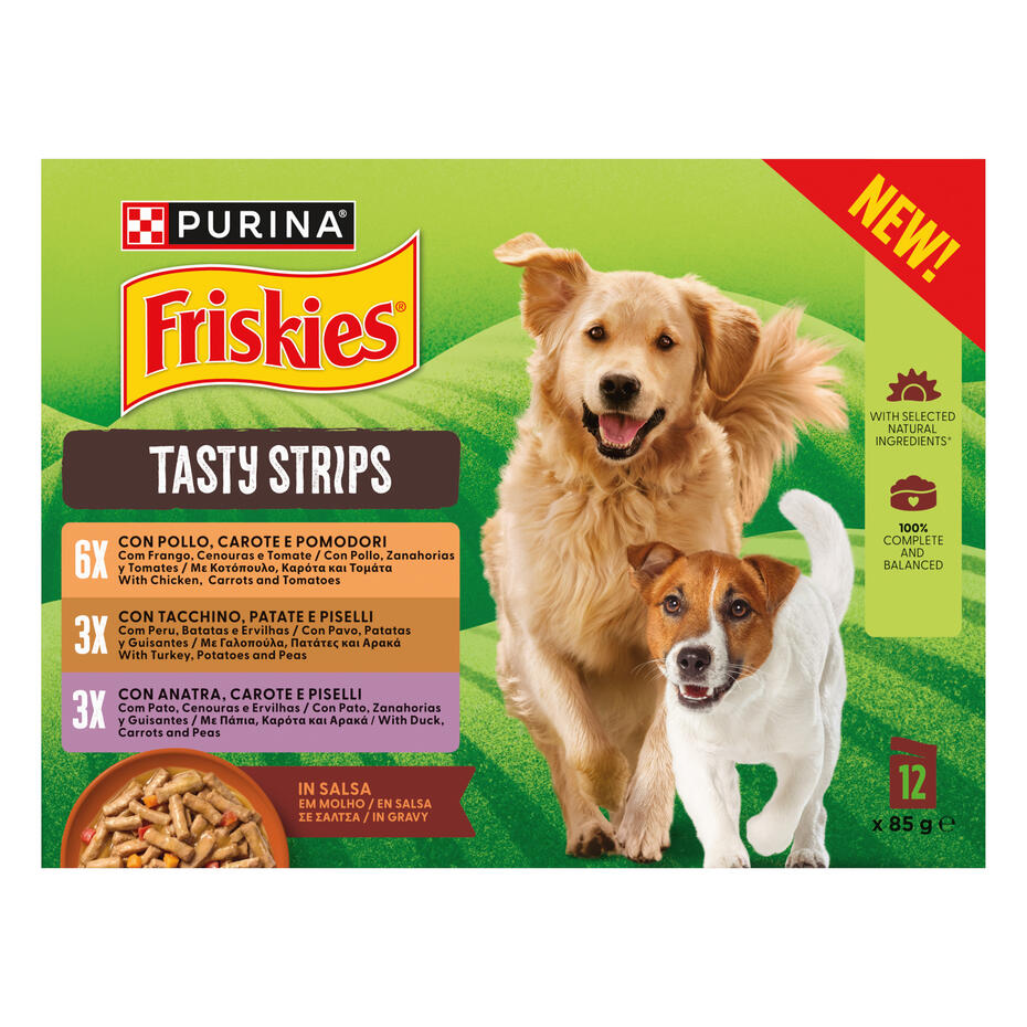 FRISKIES® TASTY STRIPS in Salsa 12X85g