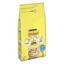 FRISKIES Gatto Crocchette Adult con Salmone e con Verdure