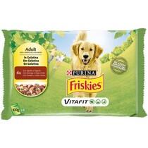 FRISKIES Cane Bocconi in gelatina con Agnello e Fagiolini