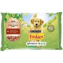 FRISKIES Cane Bocconi in salsa con Agnello e Carote