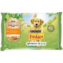 FRISKIES Cane Bocconi in salsa con Pollo e Carote