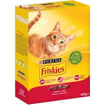 FRISKIES Gatto Crocchette Adult con Manzo e con Pollo