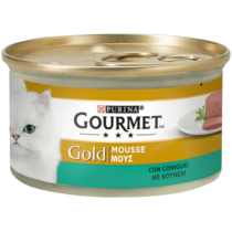 GOURMET Gold Gatto Mousse con Coniglio