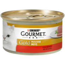 GOURMET Gold Gatto Mousse con Manzo